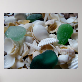 Deep Grönt Print Poster