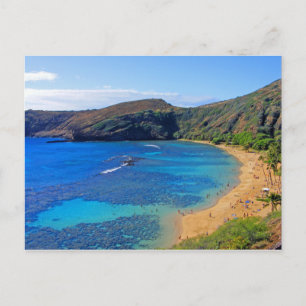 Deep Hanauma Bay 3, Honolulu, Oahu, Hawaii Inland Vykort