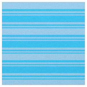 Deep Himlar Blue and Light Himlar Blue Färgad Ran Tyg