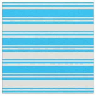 Deep Himlar Blue & Light Gult Linjer Tyg