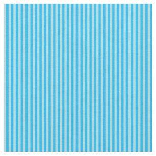 Deep Himlar Blue och Powder Blue Stripe Mönster Tyg