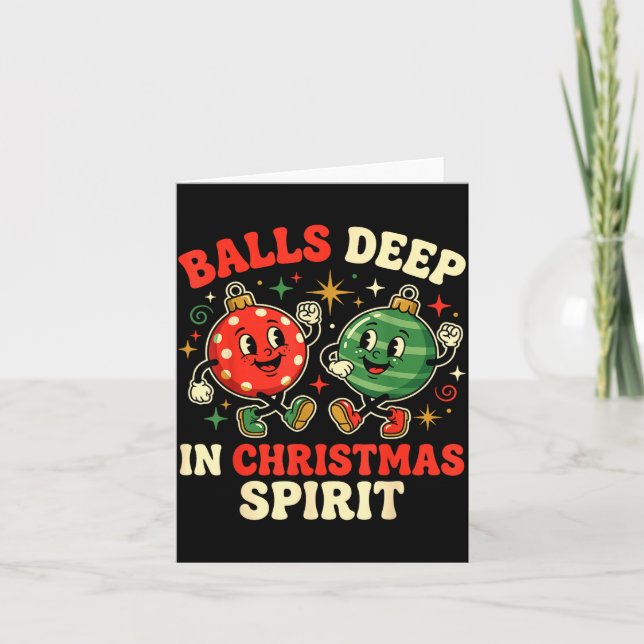 Deep In Christmas Srit  Kort (Framsida)