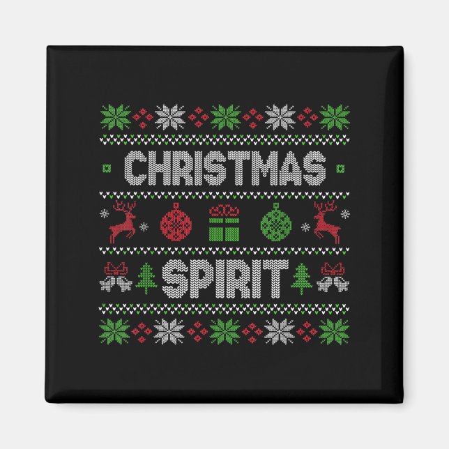 Deep In The Christmas Srit Matching Couples  Magnet (Framsidan)