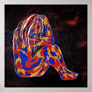 Deep in Think Poster
