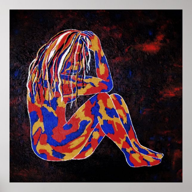 Deep in Think Poster (Framsidan)