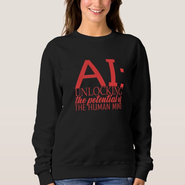 Deep Learning AI Robot T Shirt (Framsida)