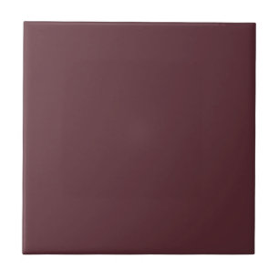 Deep Maroon Solid Färg Kakelplatta