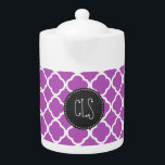 Deep Mauve Quatrefoil; Retro Chalkboard-utseende<br><div class="desc">Du kommer att kärlek den här söta,  elegant,  vintage-chalkboard-designen med Deep Mauve Quatrefoil mönster design! Vi inbjudan dig till vår butik,  Baby Shower Boutique,  för att visa den här coolans reflextavla på många fler underbara anpassaden,  bland annat inbjudningar till barnskor och pojke och gåvor till flickor! Tack!</div>