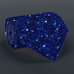 Deep Midnight Blue Gnistra Glitter Neck Tie Slips<br><div class="desc">Fånga trollen av skymning. Den här djupa Midnight Blue-Gnistran Glitter Necktie ger en elegant som skiljer dig från folkmassan.</div>