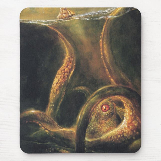 Deep Monster Mousepad Musmatta (Framsidan)