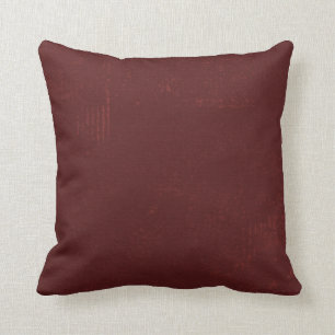 DEEP MÖRK RIK MAROON RED BURGUNDY STRUKTUR TEMPLA KUDDE