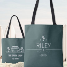 Deep Ocean Vintage Van Surfer Crew All-Over Print