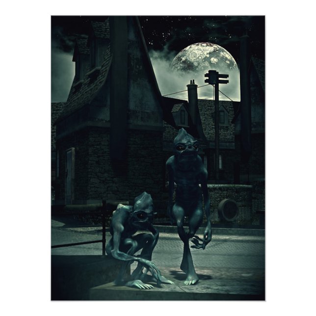 Deep Ones Fototryck (Framsidan)