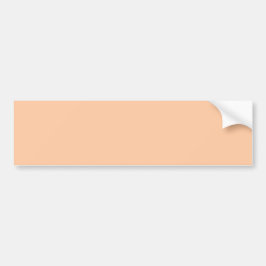 Deep Peach Solid Färg Bildekal