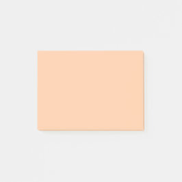 Deep Peach Solid Färg Post-it Block
