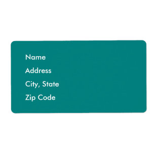 Deep Peacock Blue Fraktsedel