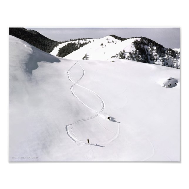 Deep Powder Fototryck (Framsidan)