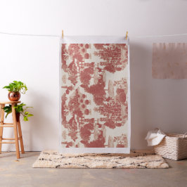 Deep Red and Cream jul jul Vinter Wonderland 30 tu Tyg