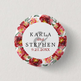 Deep-red Garden Flowers Wandan Ram Knapp