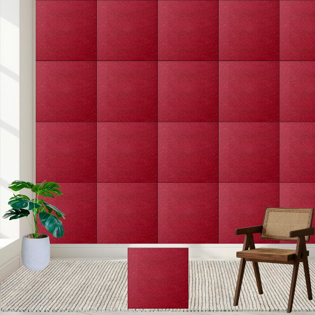 Deep Red Velvet Struktur Ceramic Tile Stil 2 Kakelplatta (Deep Red Velvet Texture Ceramic Tile Style 2)