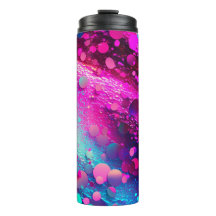 Deep Rosa HoloGraph Glitter Thermal Tumbler 12oz