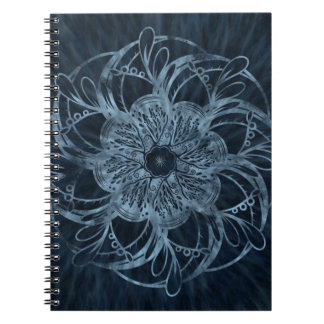 Deep Sea Blue Mandala bärbar dator Anteckningsbok