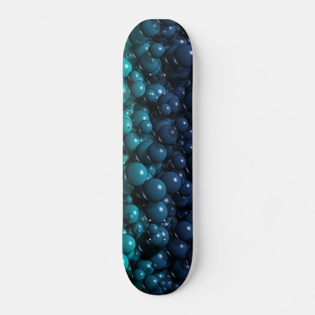 Deep Sea Bubbles Camo Skateboard Bräda 19,5 Cm (Framsida)