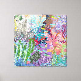 Deep Sea Coral Canvastryck
