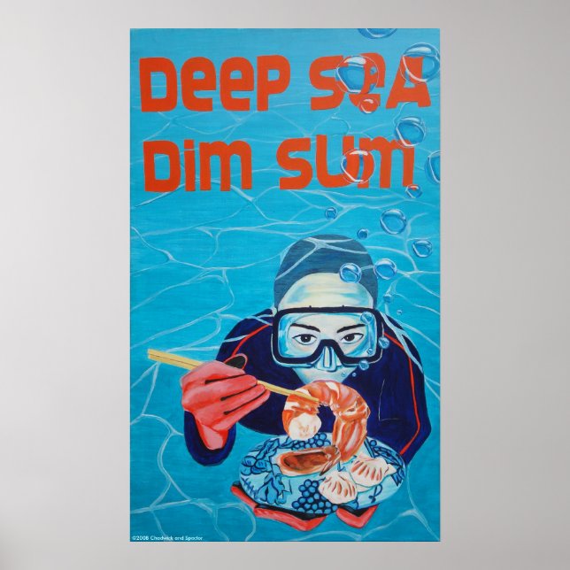 Deep Sea Dim Sum Poster (Framsidan)