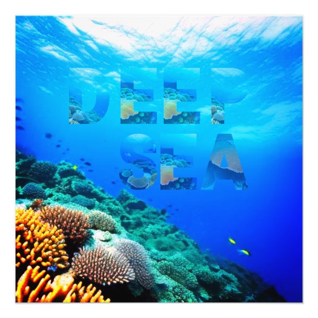 DEEP SEA FOTOTRYCK (Framsidan)