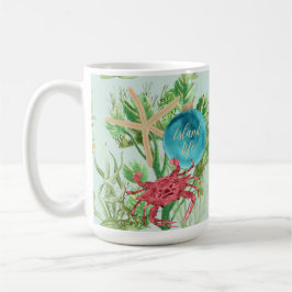 Deep Sea Island Life Ornament Kaffemugg
