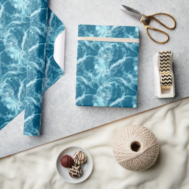 Deep Sea Moonstone Presentpapper (Hantverk)