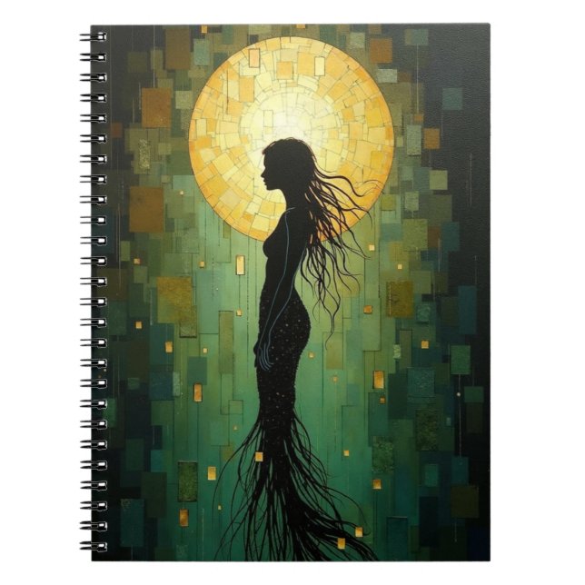 Deep Sea Siren Anteckningsbok (Framsidan)