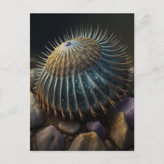Deep Sea Urchin Inbjudan Vykort