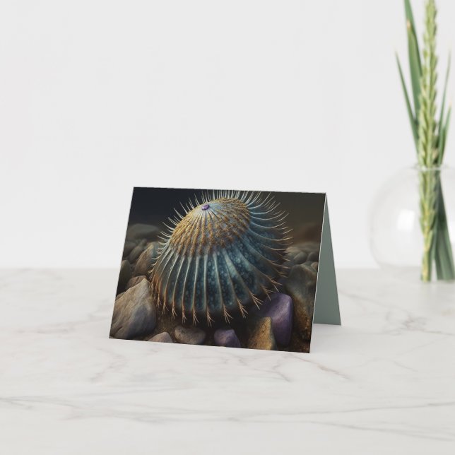 Deep Sea Urchin Kort (Framsida)