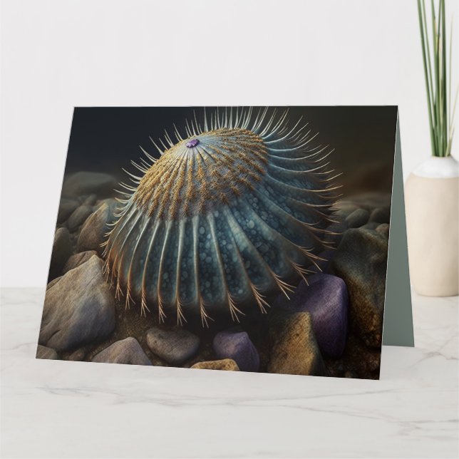 Deep Sea Urchin Kort (Framsida)