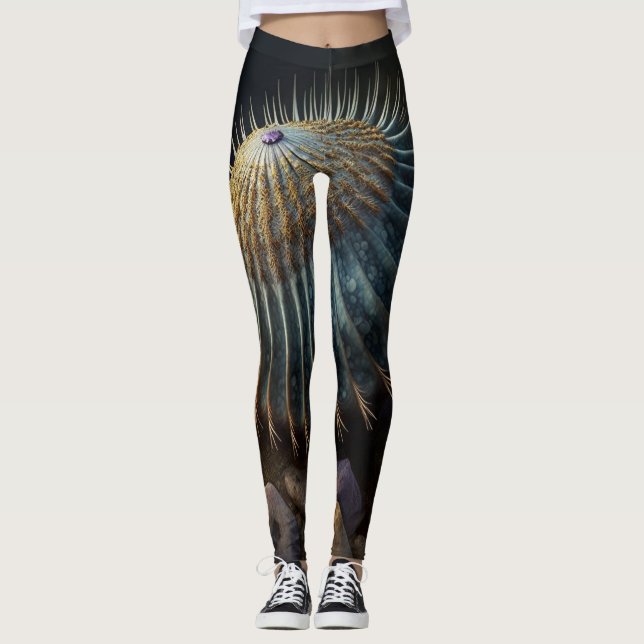 Deep Sea Urchin Leggings (Framsida)