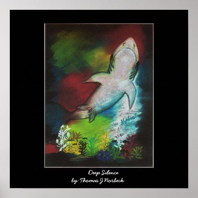 Deep Silence från Thomas J Norbeck Poster (Framsidan)