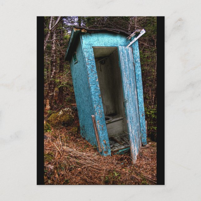 Deep Skogen Pitstop Vykort (Framsida)