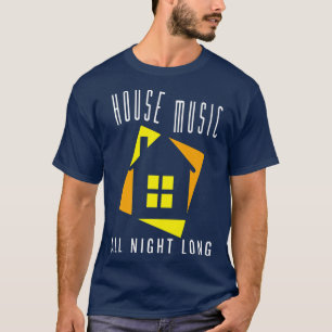 Deep Soulful EDM för House Music Family T Shirt