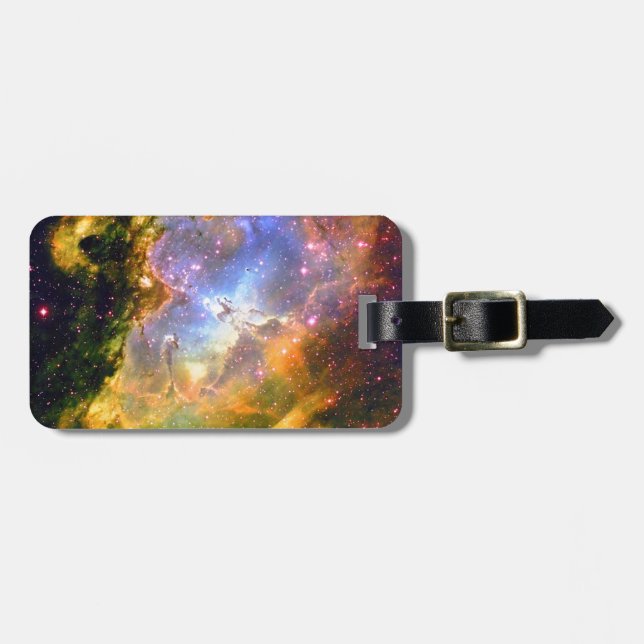 Deep Space Nebula Bagagebricka (Horisontell Framsida)