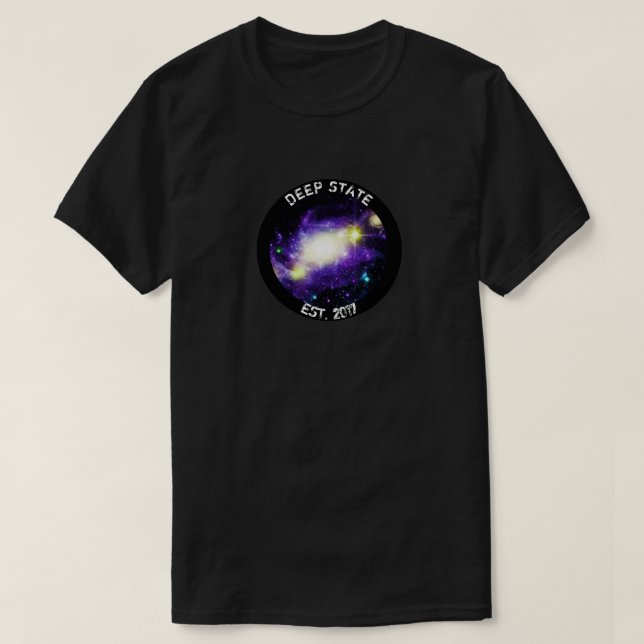 DEEP STATE EST. 2017 T SHIRT (Design framsida)