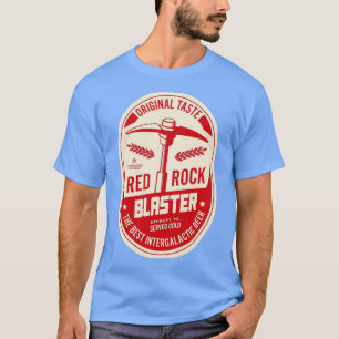 Deep Sten Galactic Red Sten Blaster Beer Designer T Shirt