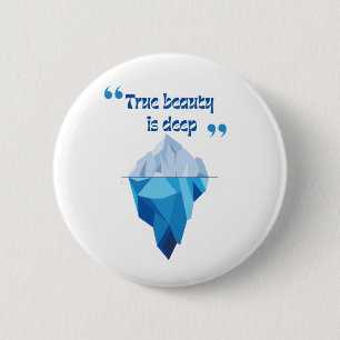 Deep Stil - Iceberg Buttons & Patches Knapp