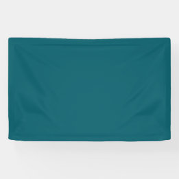 Deep Teal Party Banner