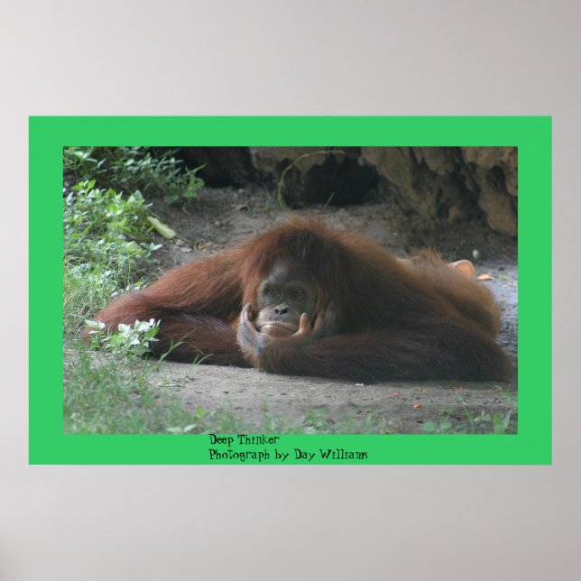 Deep Thinker Poster (Framsidan)