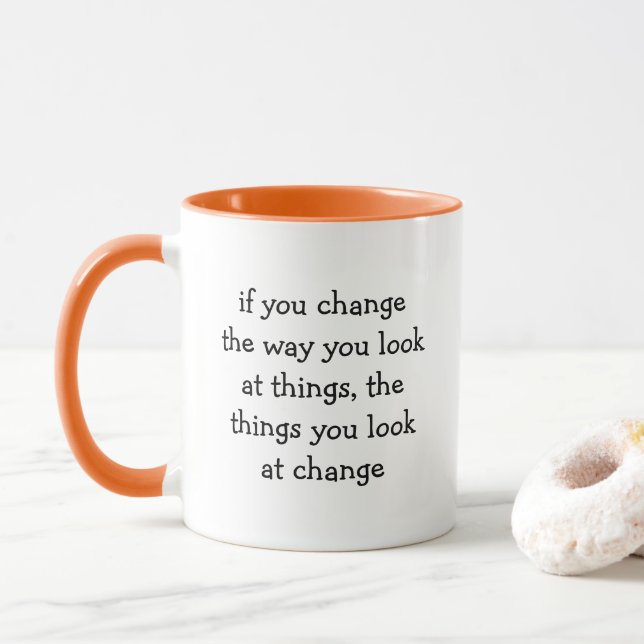 Deep Thought Citat Kaffe Mugg (Med munk)