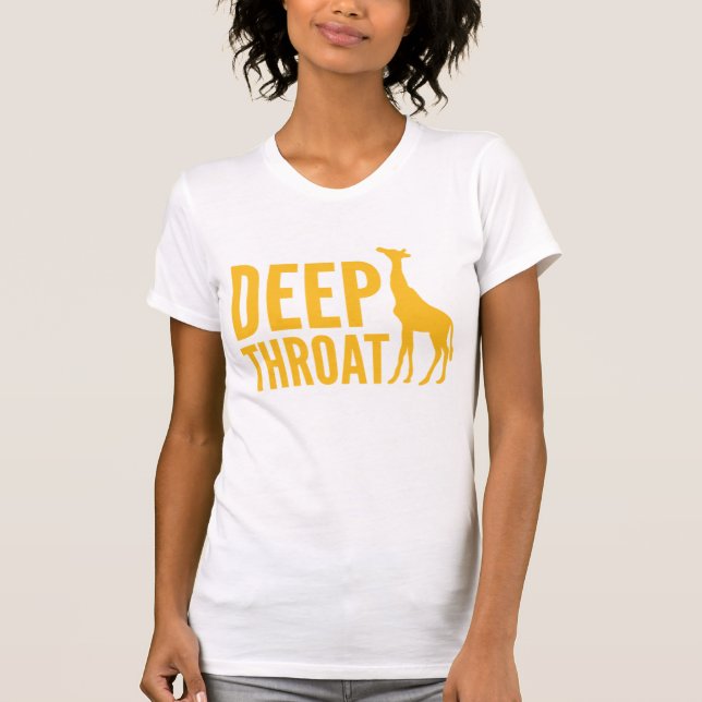 Deep Throat Copy T Shirt (Framsida)