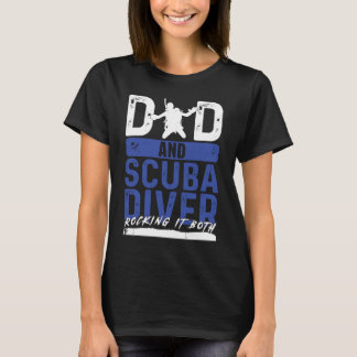 Deep Underwater Snorkeler Dyka Snorkeling T Shirt