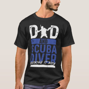 Deep Underwater Snorkeler Dyka Snorkeling T Shirt